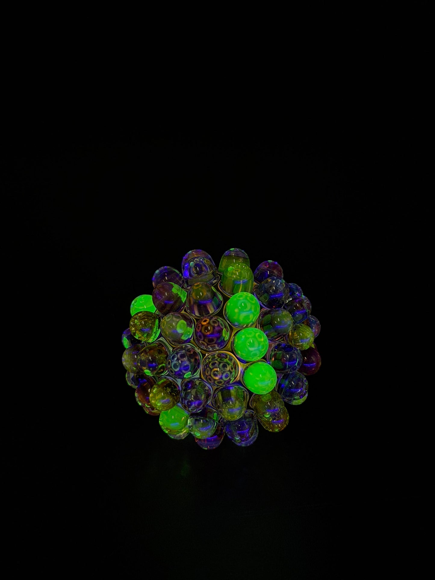 Peter Boyle - UV Kaleidoscope Marble 1