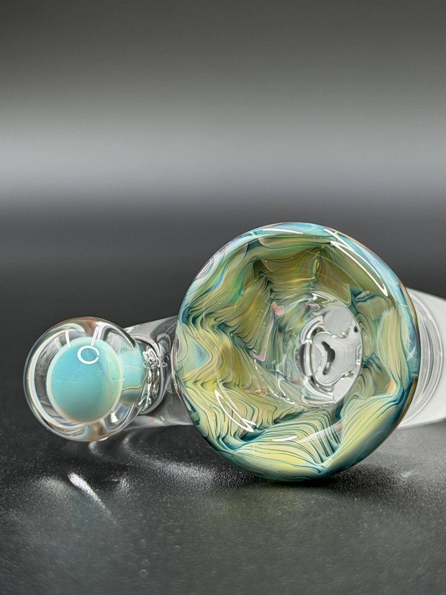 GPS Glass Mushroom Slide 18mm (Multi Color)