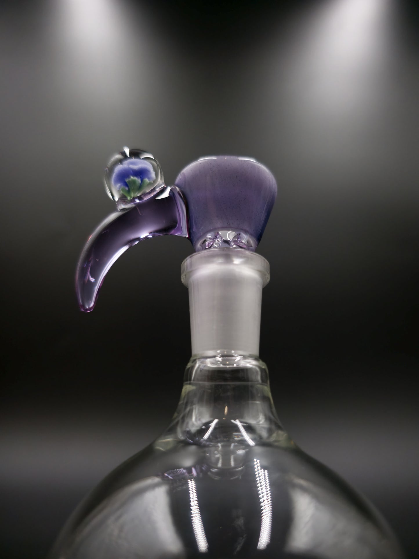 GPS Flower Slide 14mm Purple