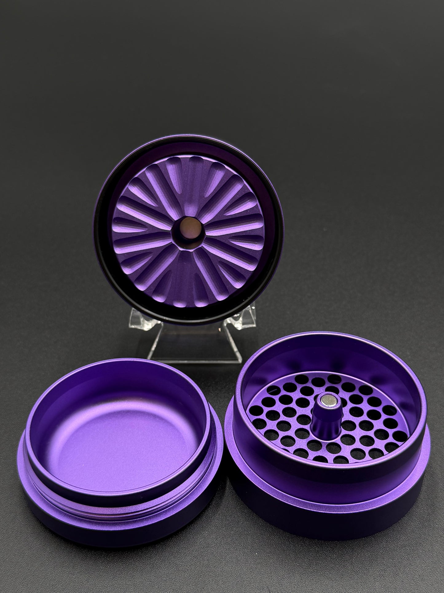 Flower Mill - 2.5” Standard Aluminum Series Grinder (Assorted Colors)