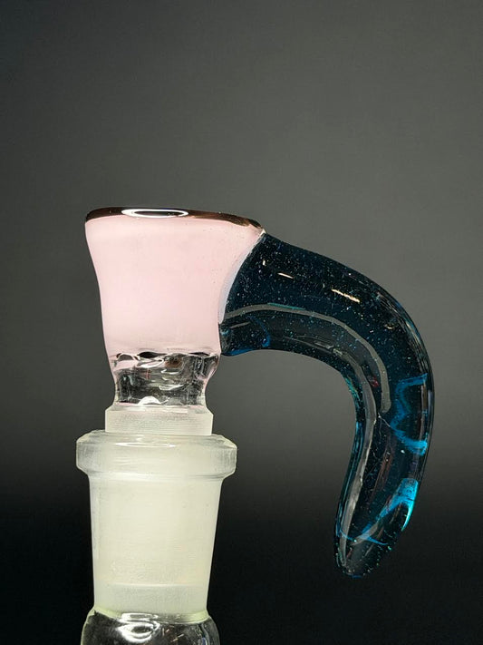 Glass Art by Shaggy Cadillac Pink 14mm Slide