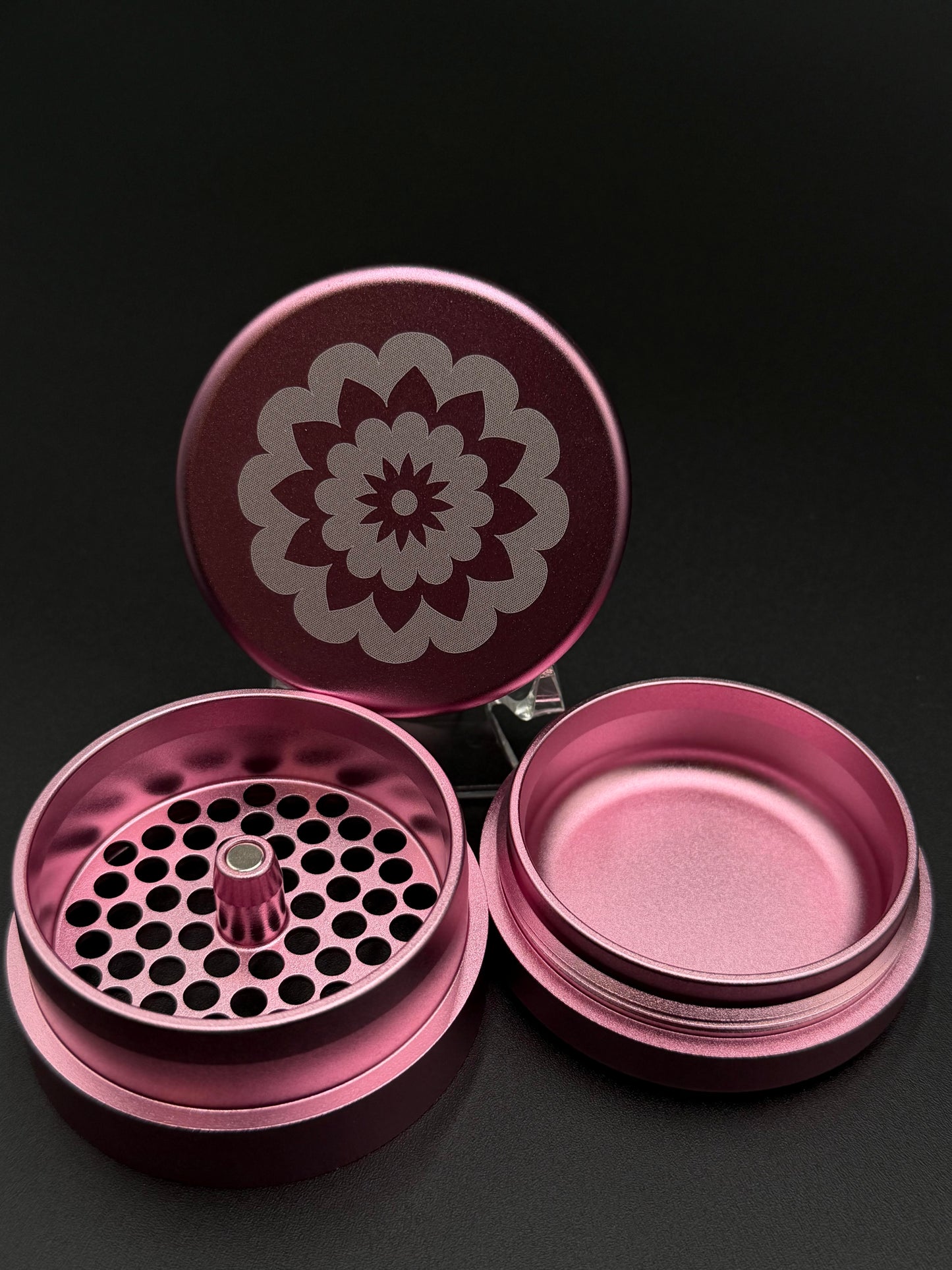 Flower Mill - 2.5” Standard Aluminum Series Grinder (Assorted Colors)