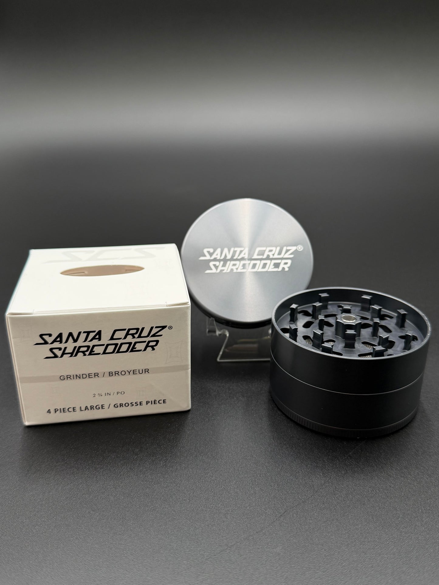 Santa Cruz Shredders – Large 4-piece Grinder (Assorted Colors)