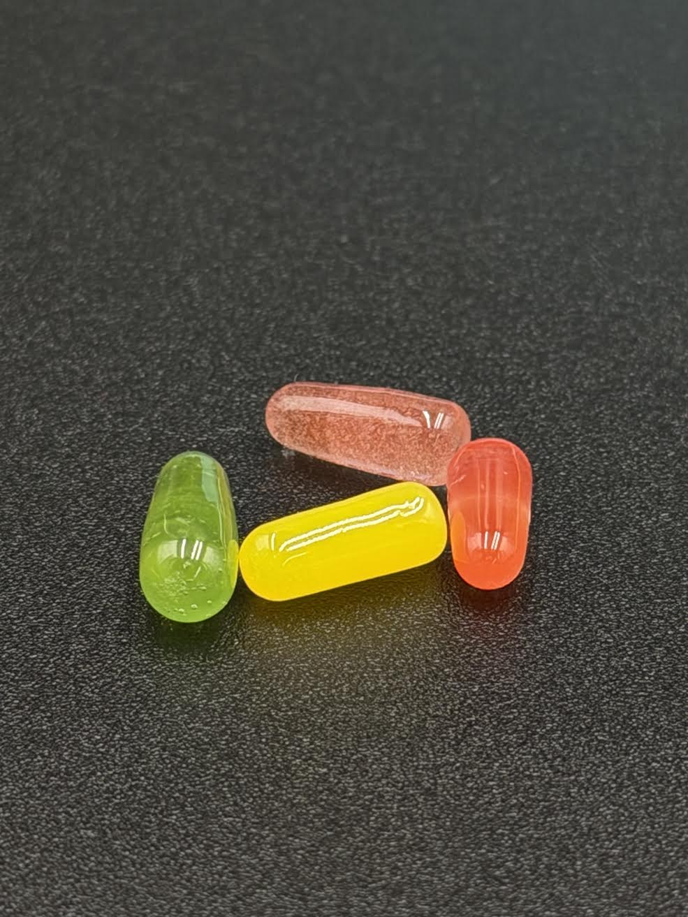 Mateo Gonzalez Glass – Mike and Ike’s Terp Pillar (Set of 4)