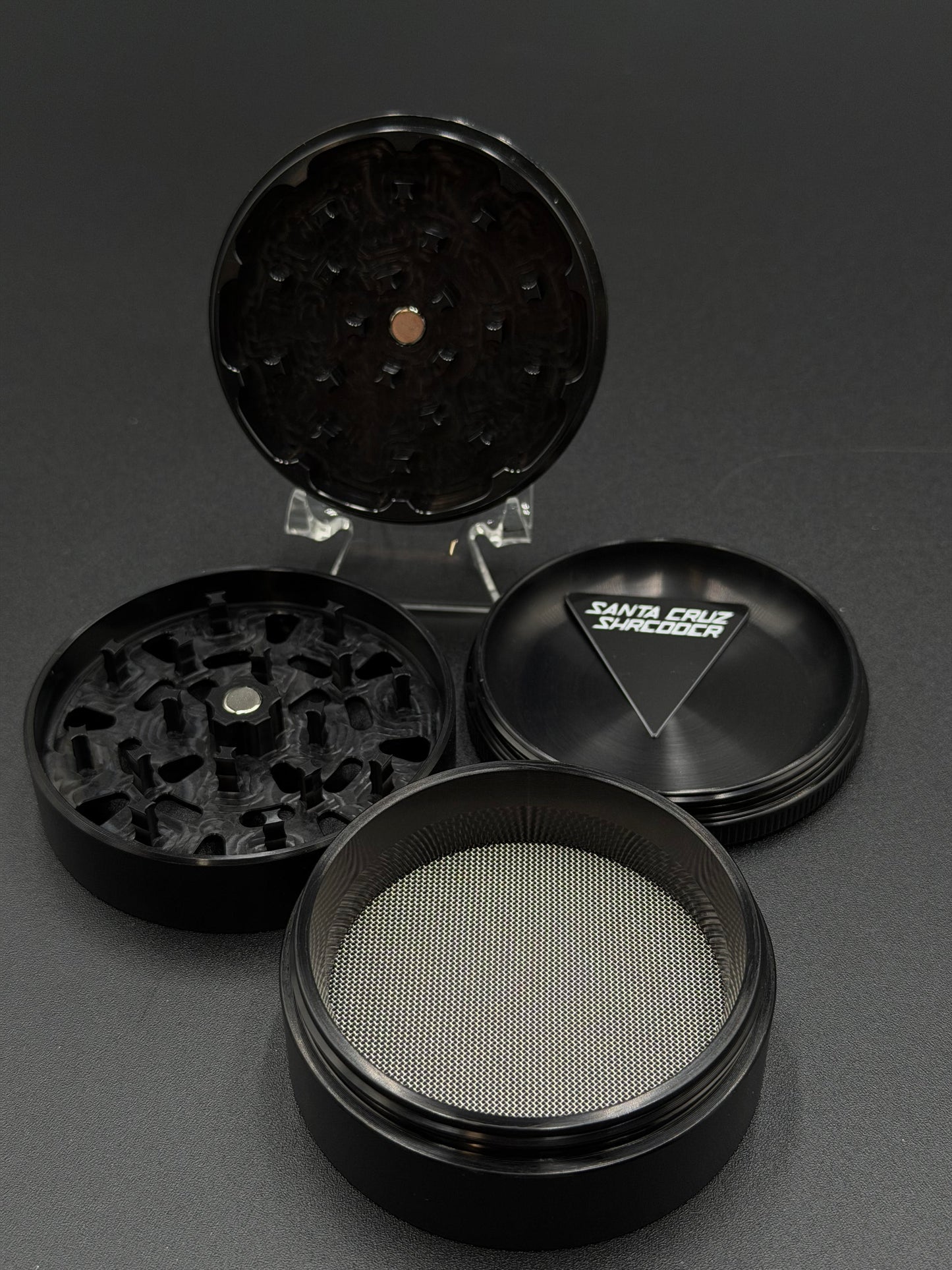Santa Cruz Shredders – Large 4-piece Grinder (Assorted Colors)