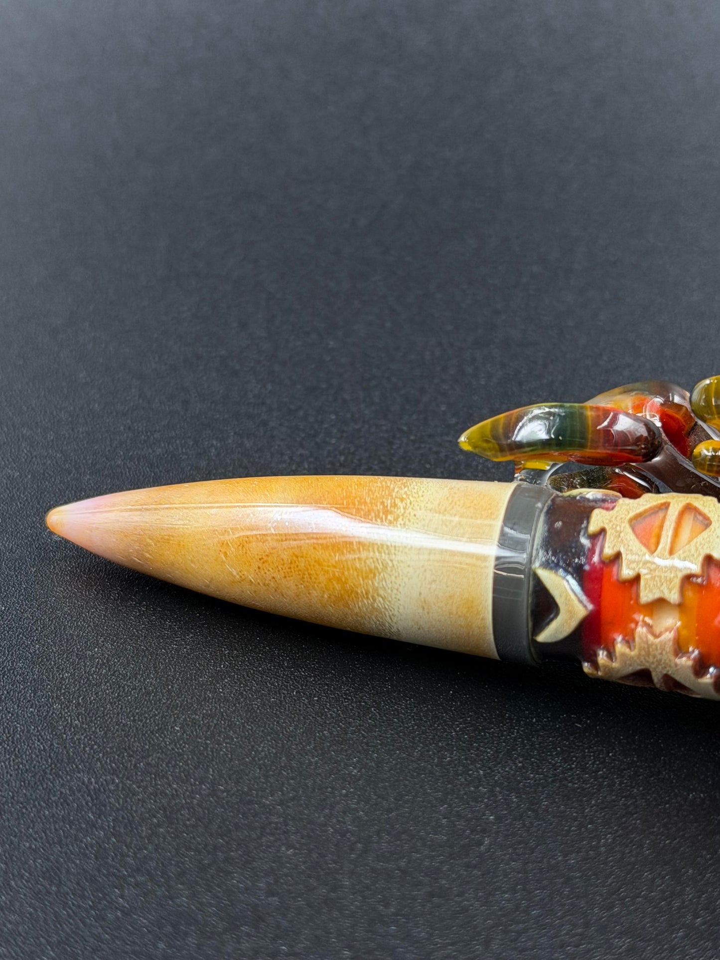 Amani Summerday - Orange & Red Pendant