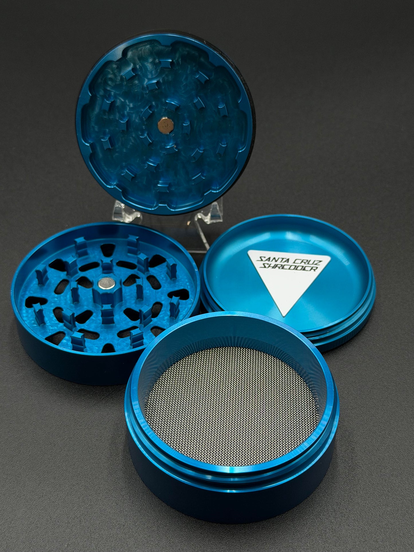 Santa Cruz Shredders – Large 4-piece Grinder (Assorted Colors)