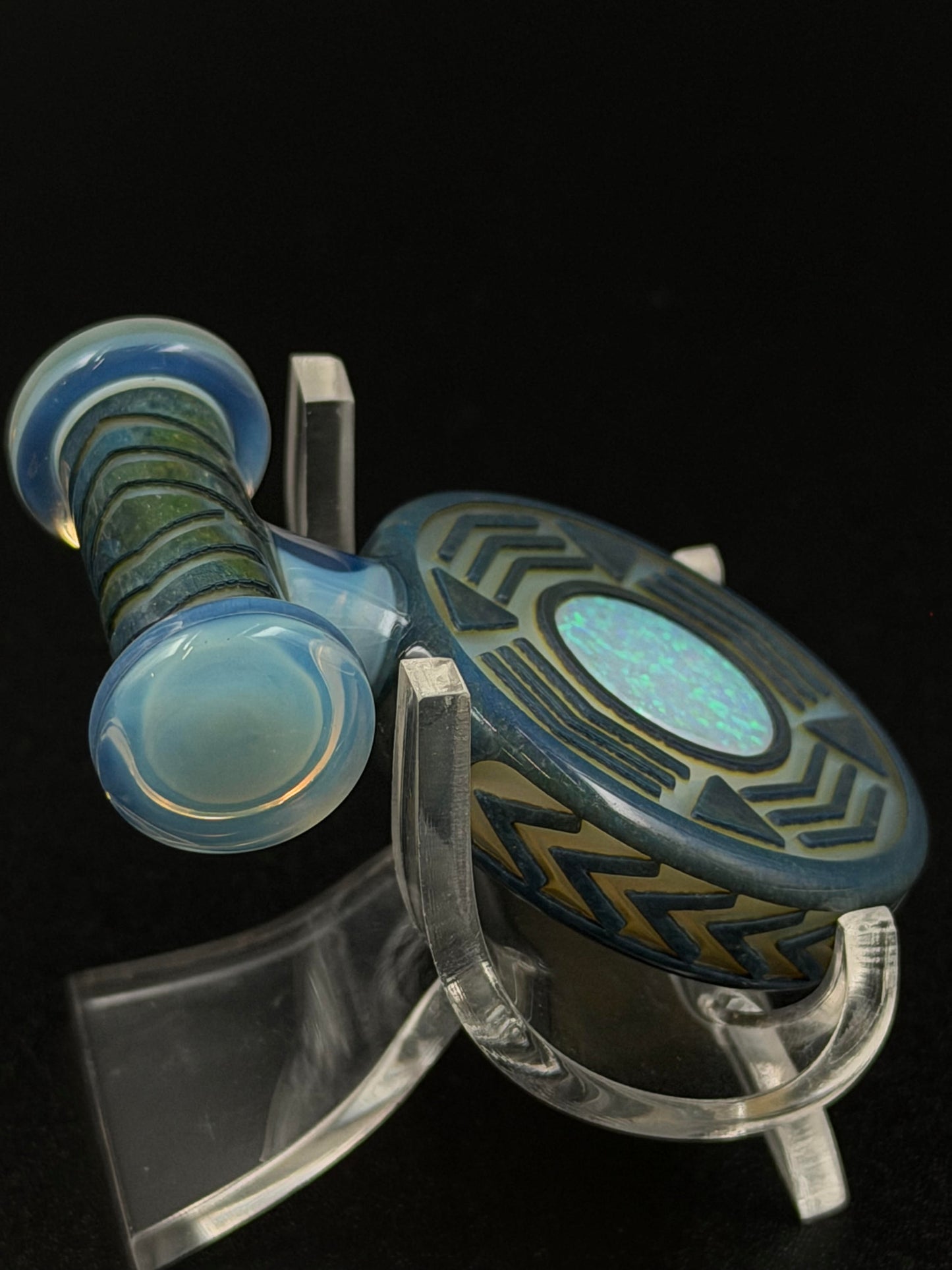 Glass Maze - Opaline Pendant