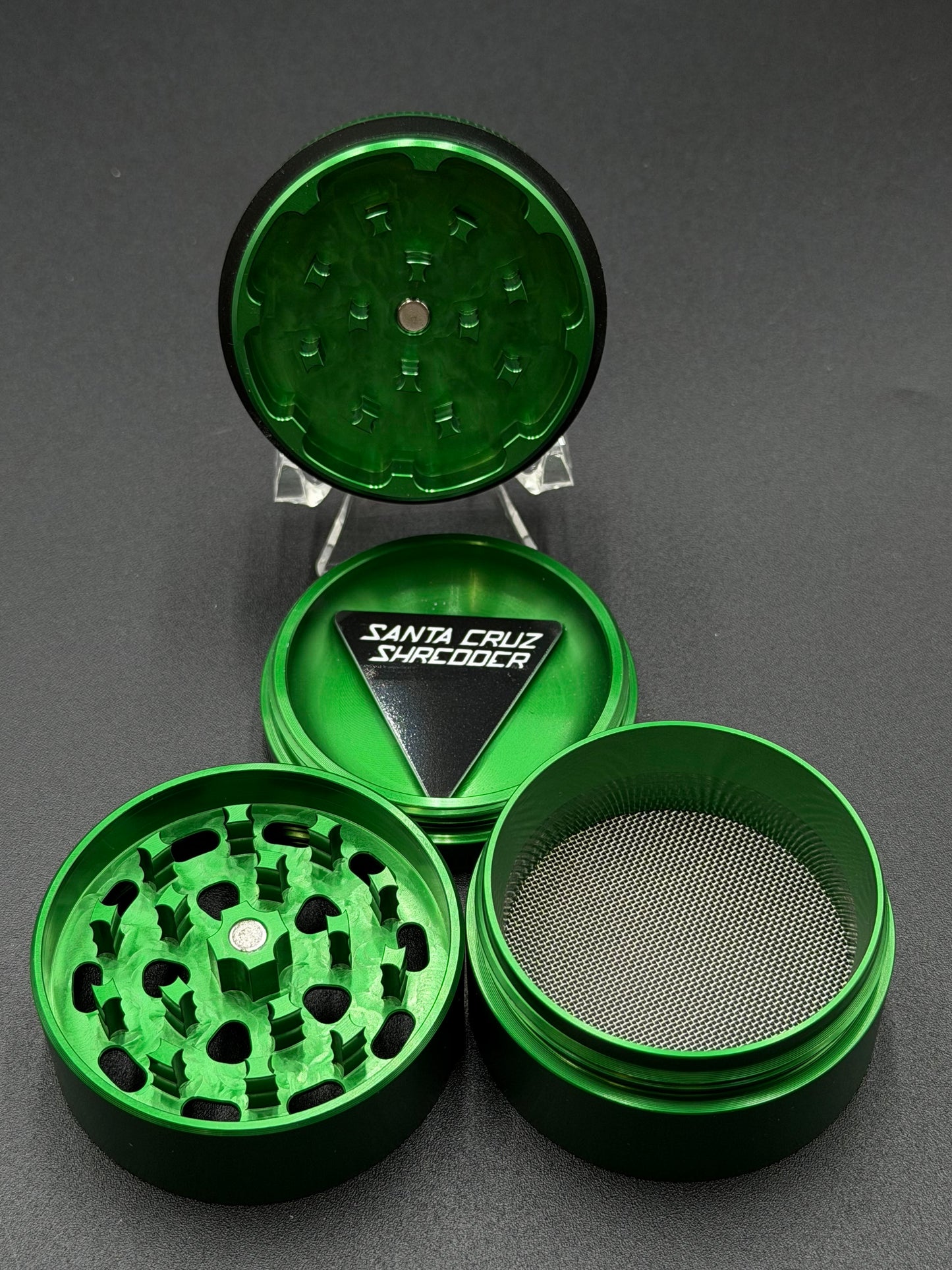 Santa Cruz Shredders – Medium 4-piece Grinder (Assorted Colors)