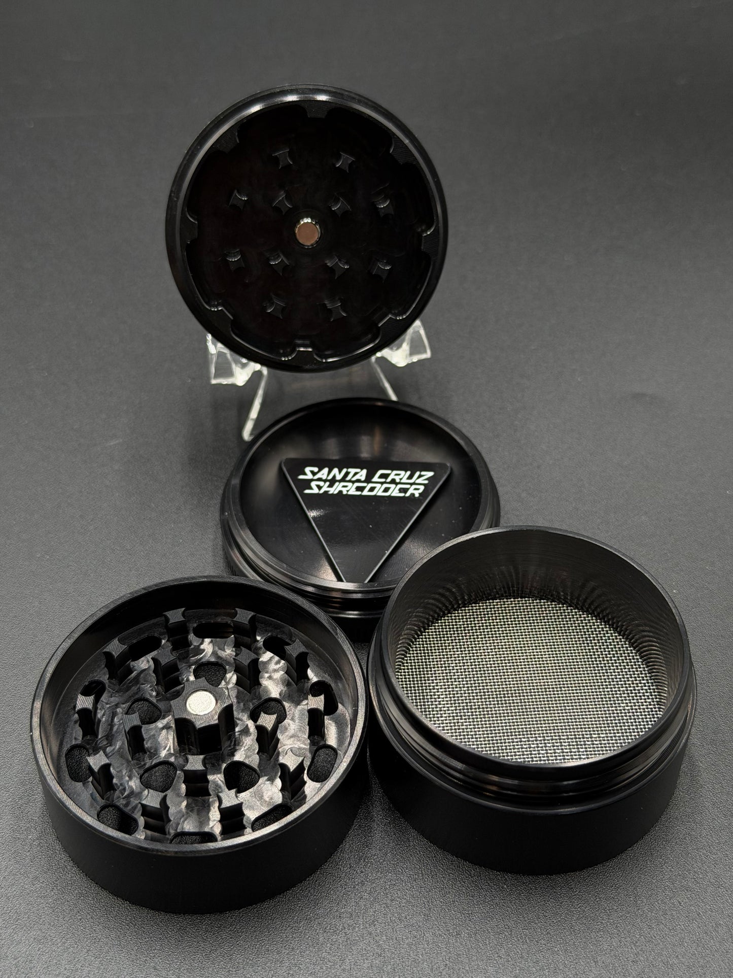Santa Cruz Shredders – Medium 4-piece Grinder (Assorted Colors)