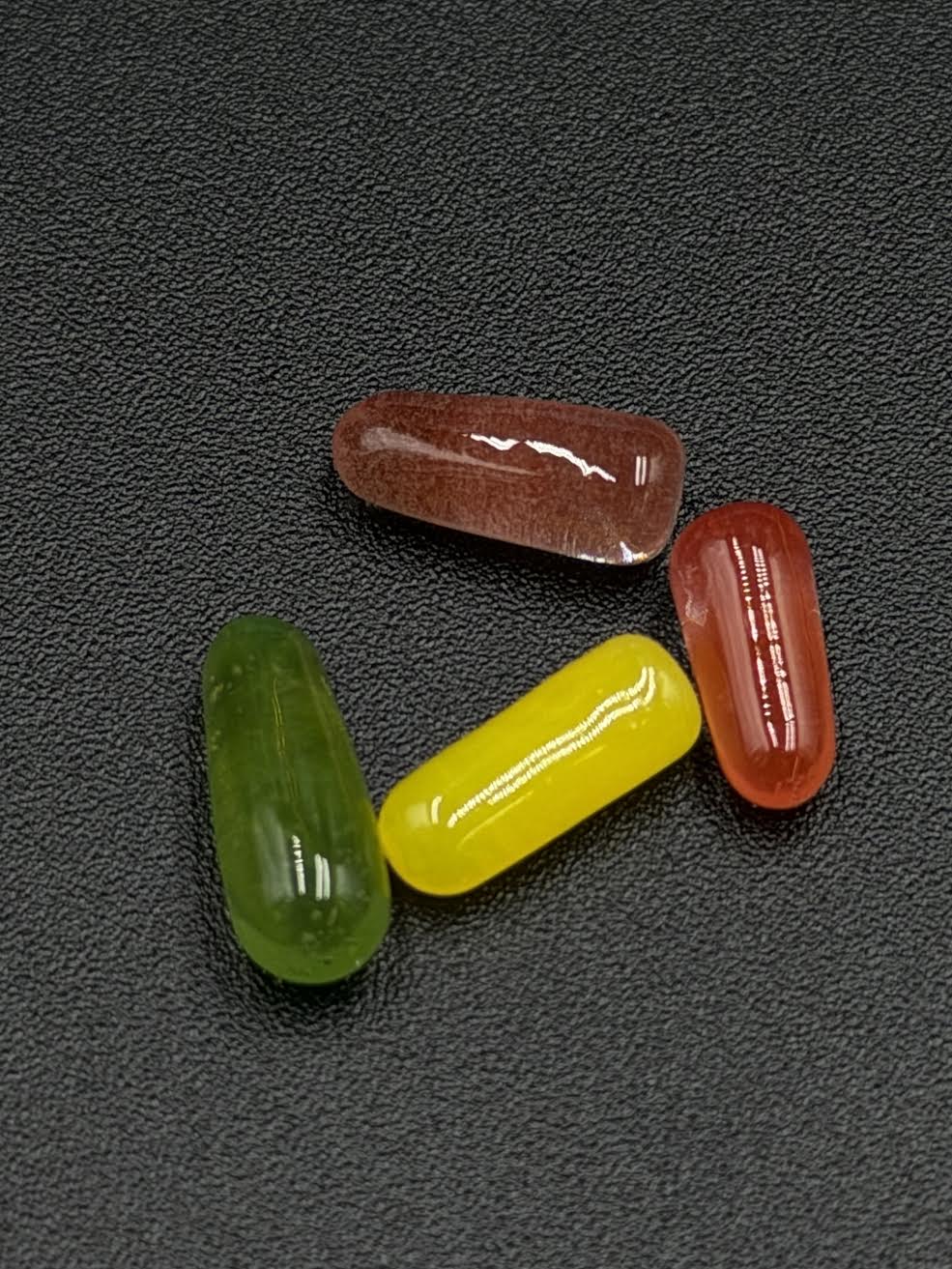 Mateo Gonzalez Glass – Mike and Ike’s Terp Pillar (Set of 4)