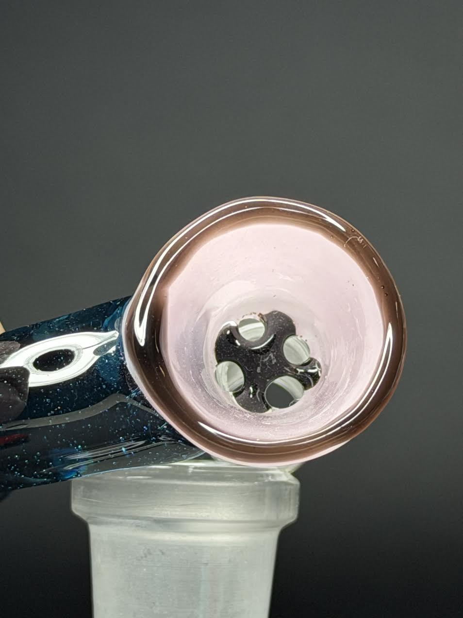 Glass Art by Shaggy Cadillac Pink 14mm Slide