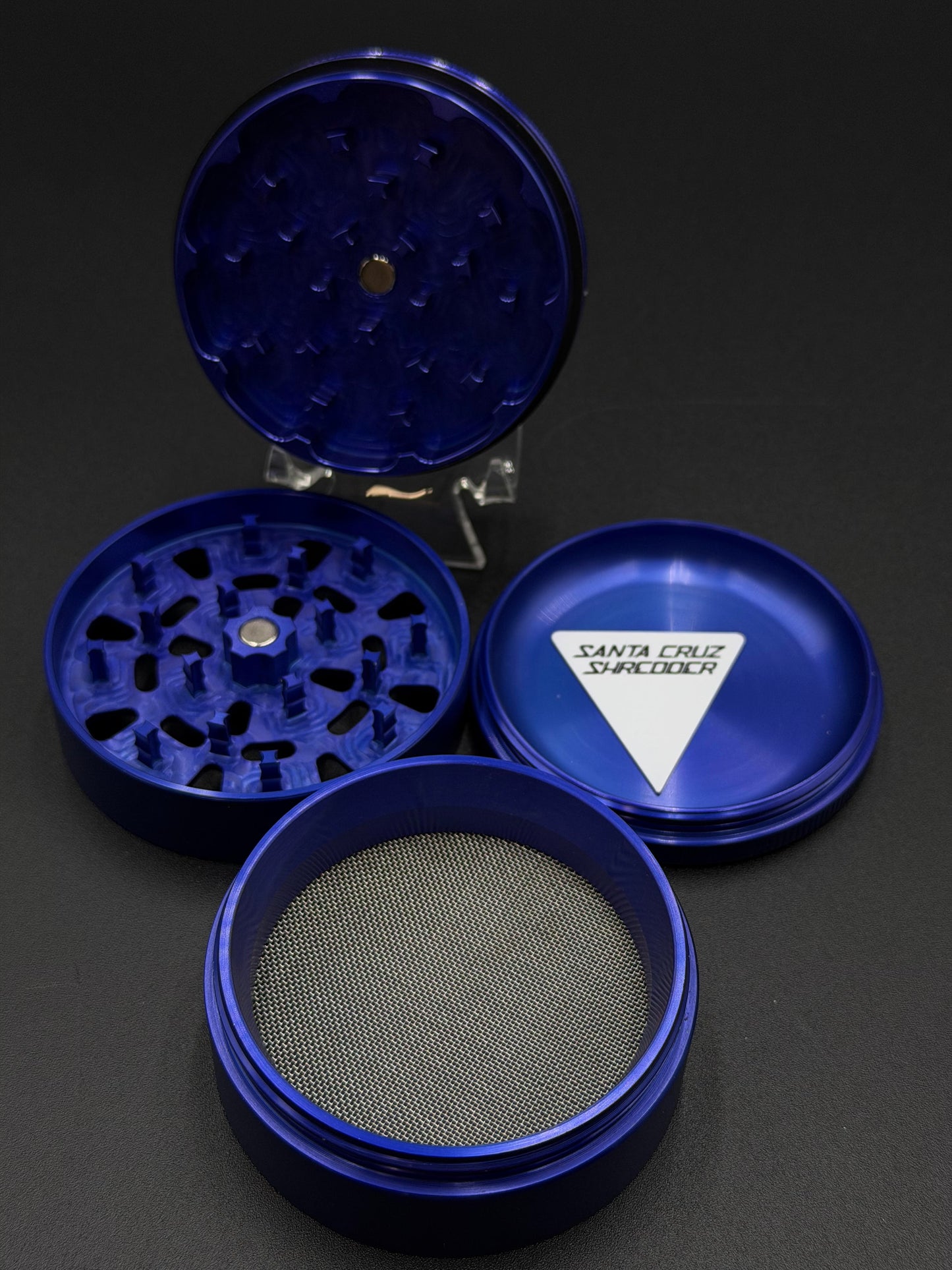 Santa Cruz Shredders – Large 4-piece Grinder (Assorted Colors)
