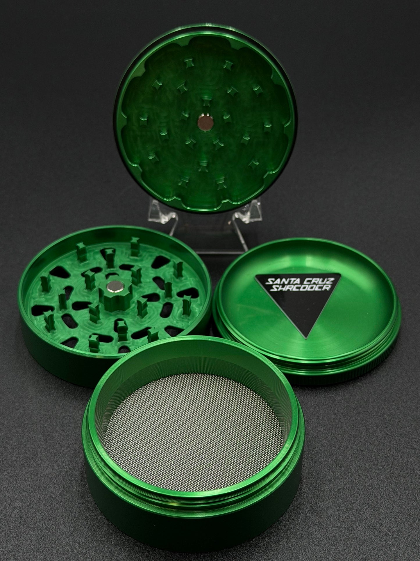 Santa Cruz Shredders – Large 4-piece Grinder (Assorted Colors)