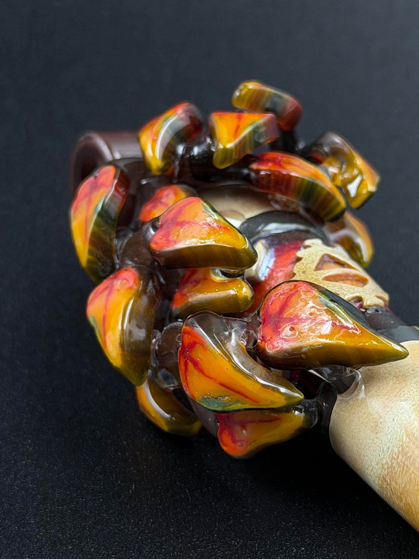 Amani Summerday - Orange & Red Pendant