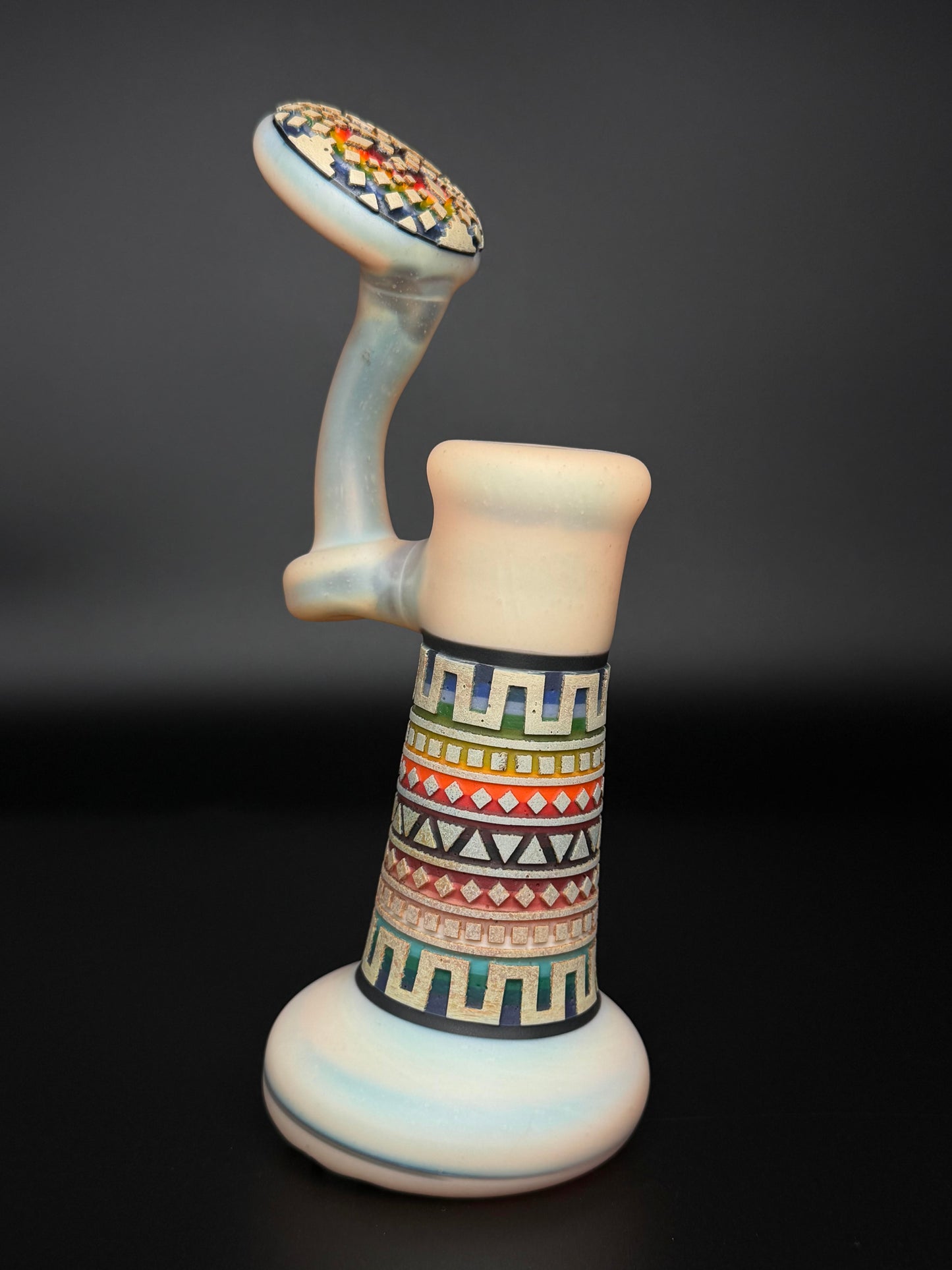 Amani Summerday x Flash Glassworks  - Sunset Slyme CFL Rig