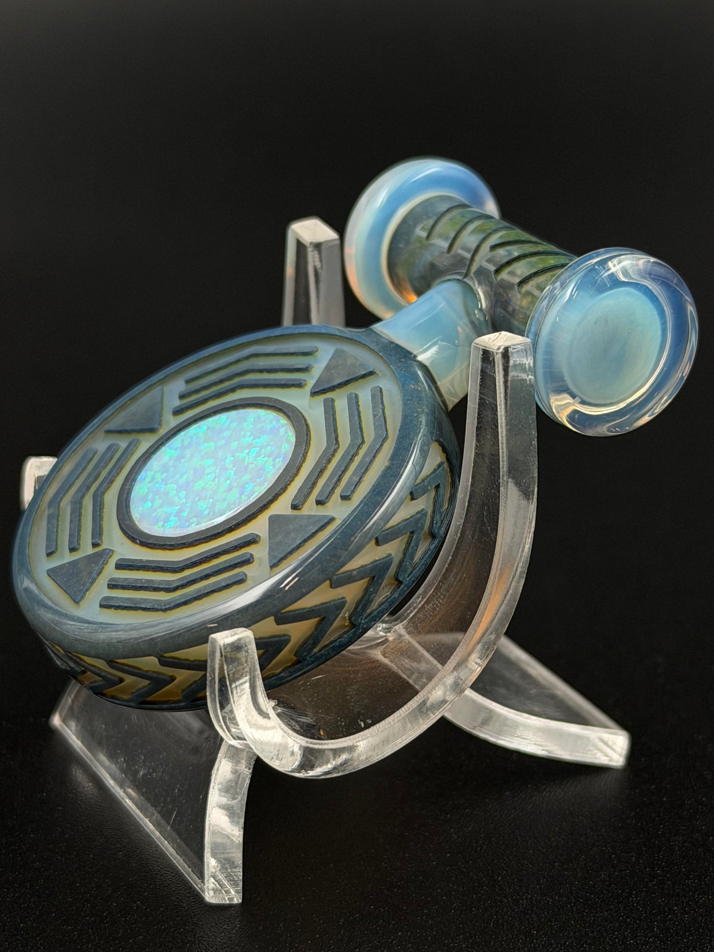 Glass Maze - Opaline Pendant