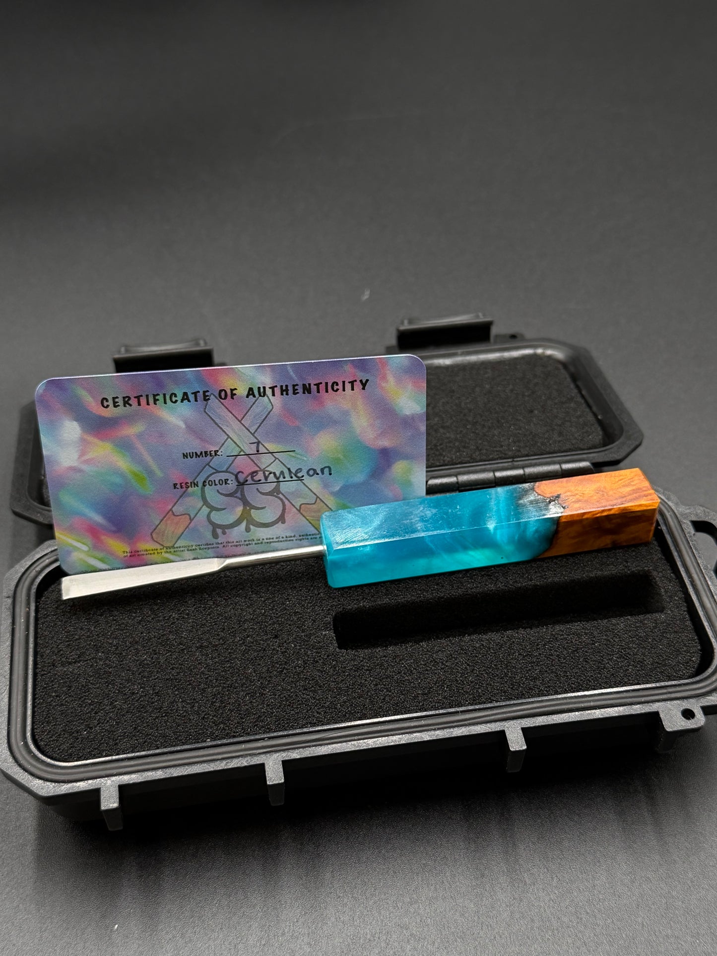 Sesh Sceptors – Dab Tool (Cerulean Square)