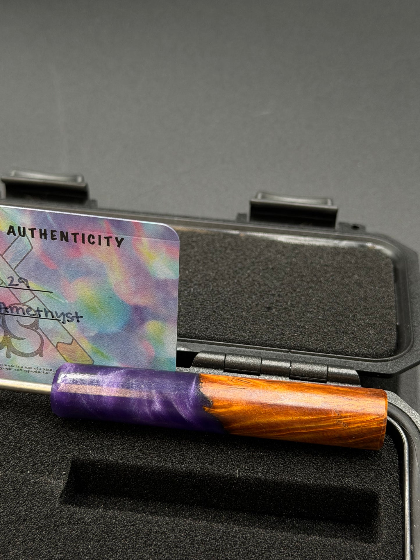 Sesh Sceptors – Dab Tool (Amethyst Round)