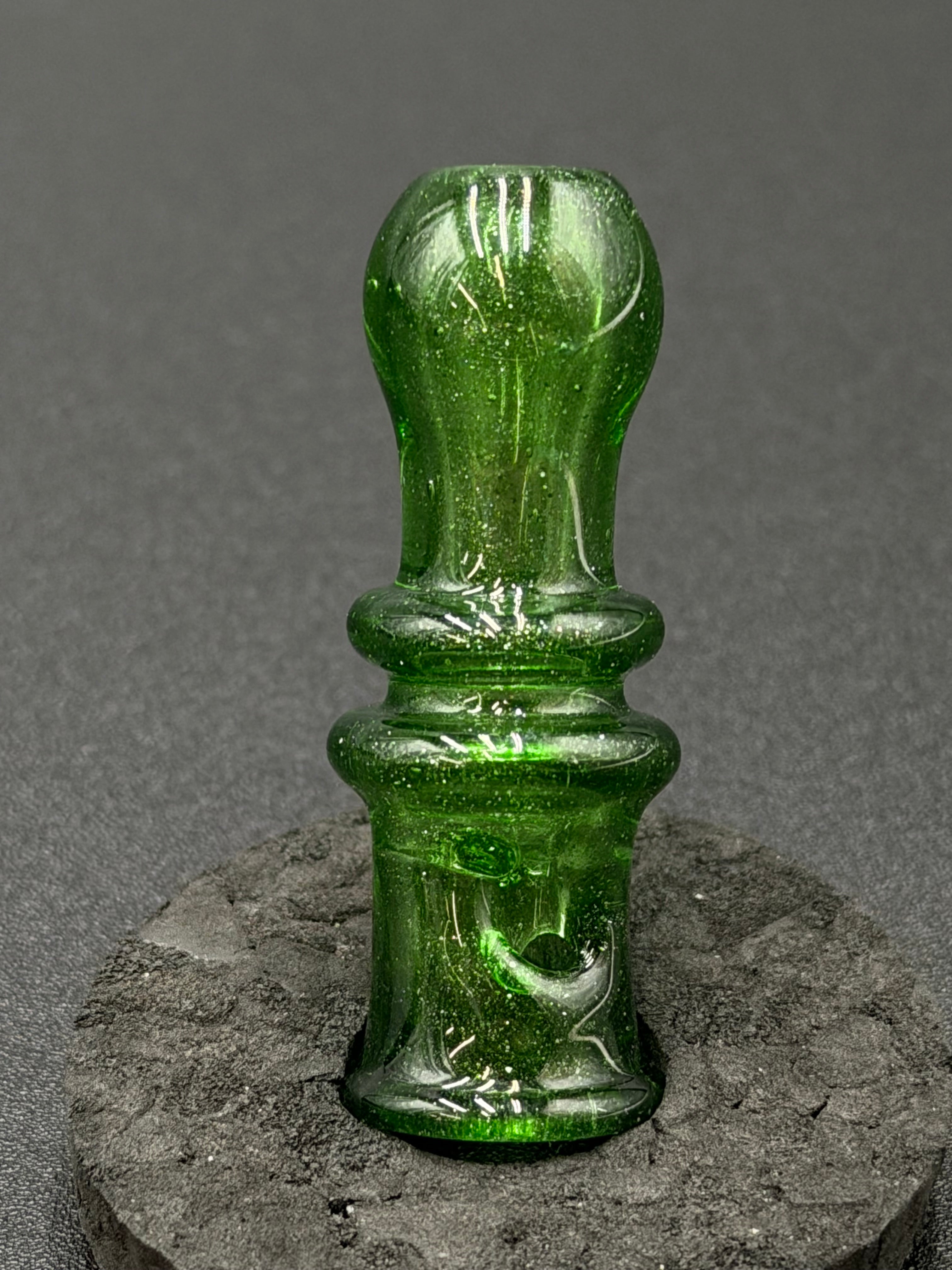 GPS Glass – Puffco Pivot Top V2 (Green Stardust)