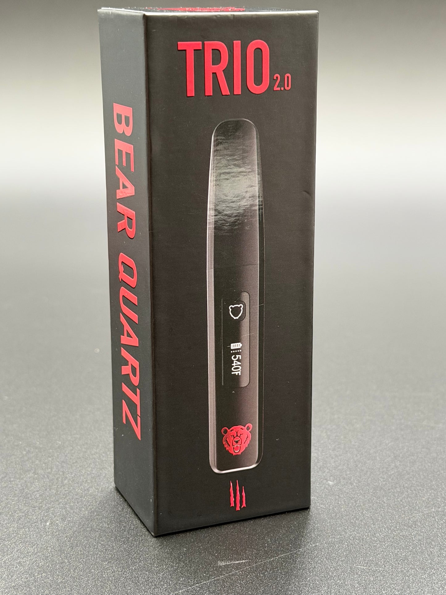 Bear Quarts - Trio 2.0 Hot Knife Dab Tool (Black)