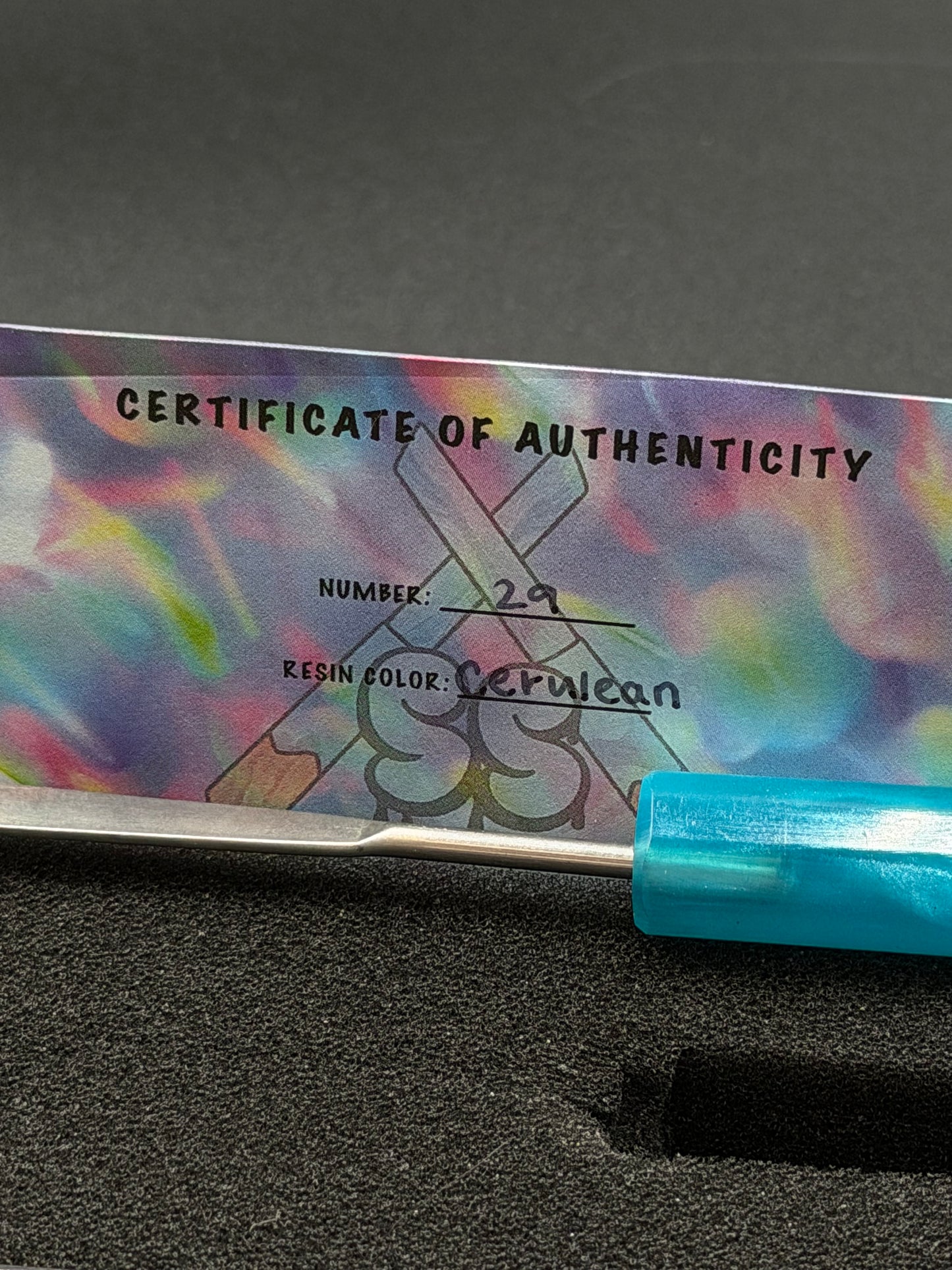 Sesh Sceptors – Dab Tool (Cerulean Round)