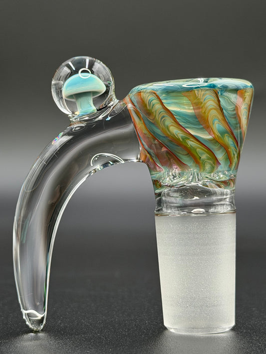 GPS Glass Mushroom Slide 18mm (Multi Color)