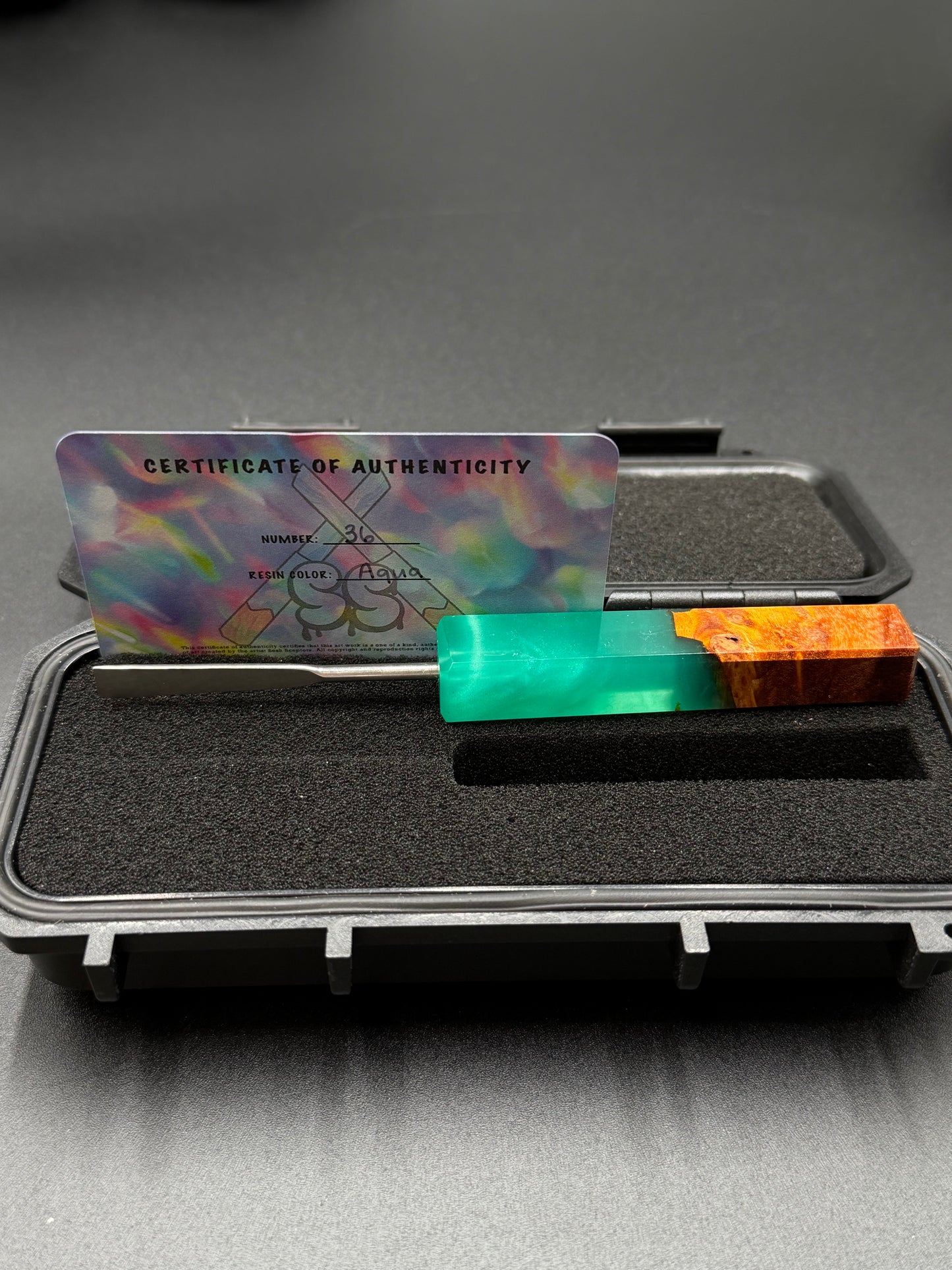 Sesh Sceptors – Dab Tool (Aqua Square)