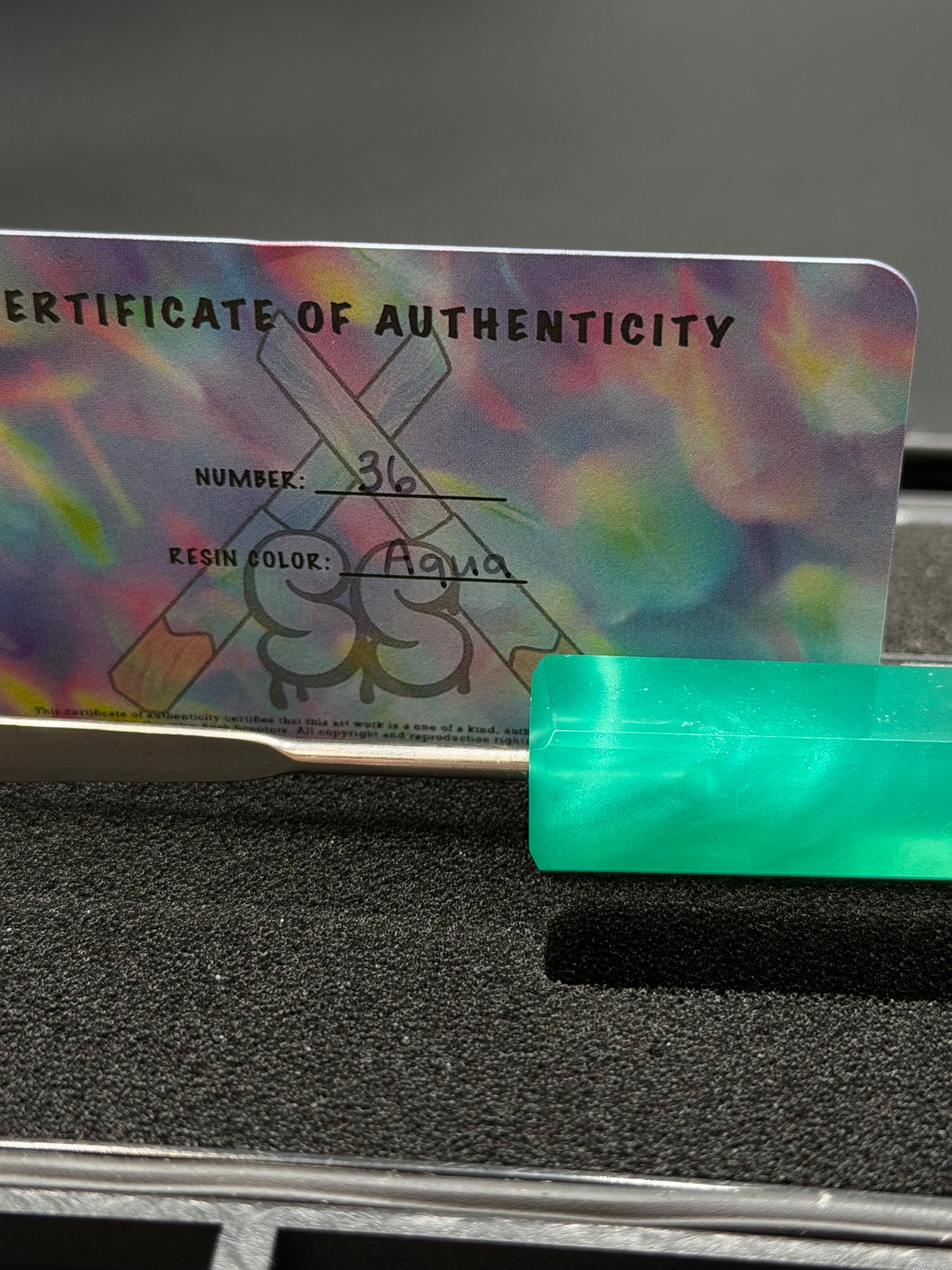 Sesh Sceptors – Dab Tool (Aqua Square)