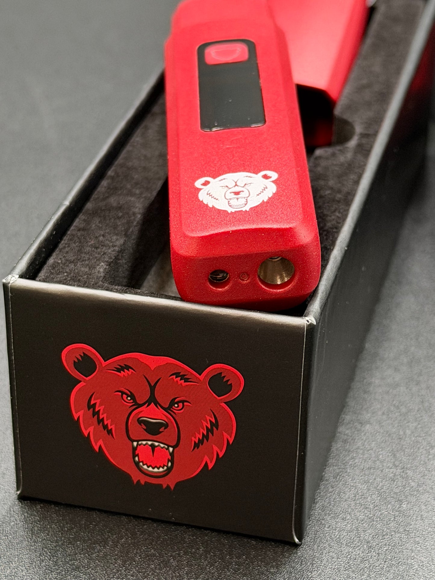 Bear Quarts - Trio 2.0 Hot Knife Dab Tool (Red)