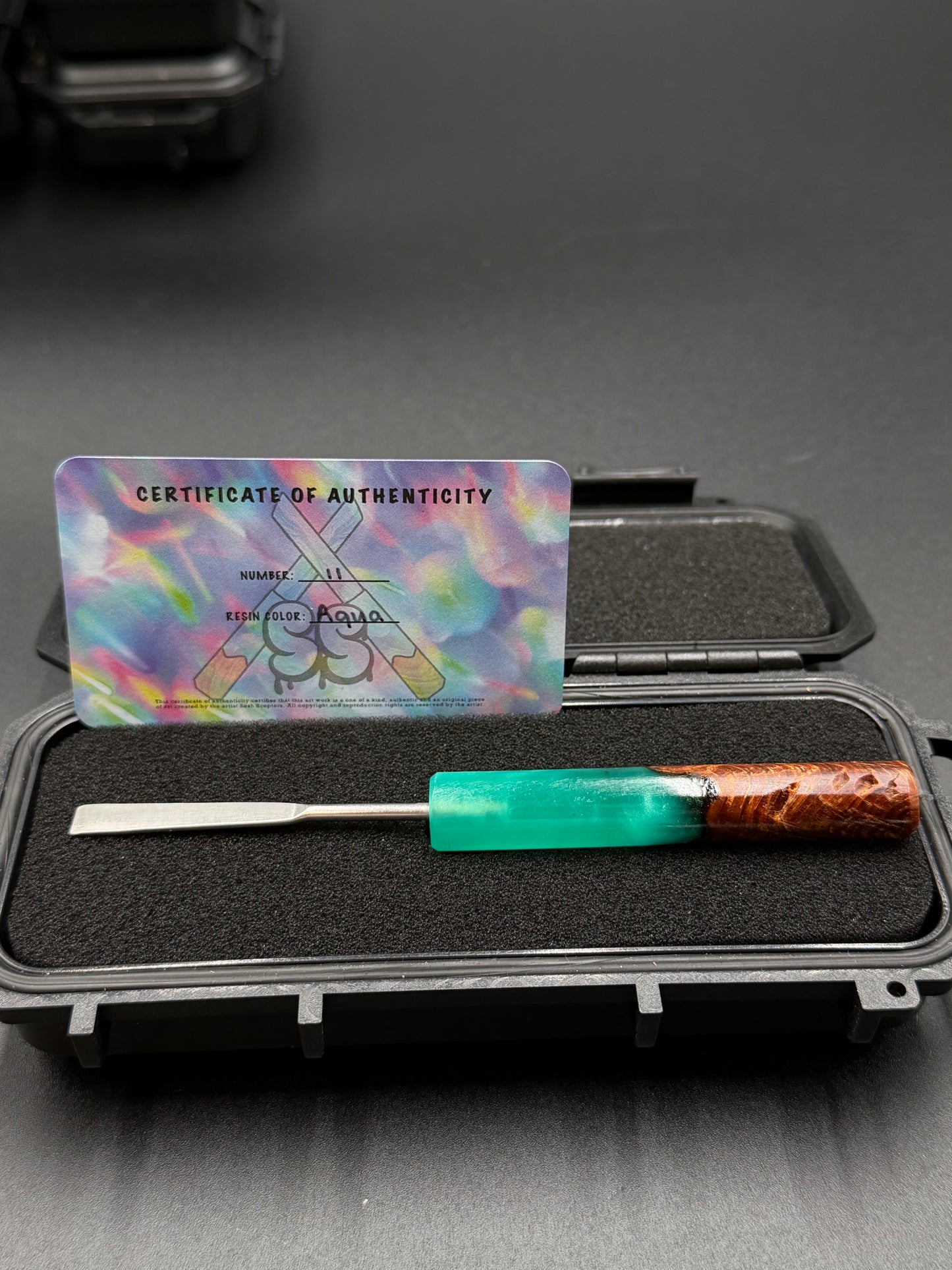 Sesh Sceptors – Dab Tool (Aqua Round)