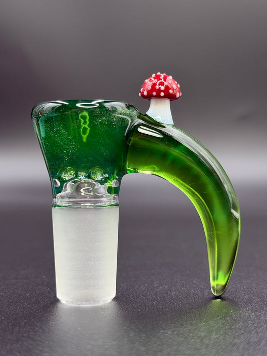 GPS Glass Mushroom Slide 18mm (Green)