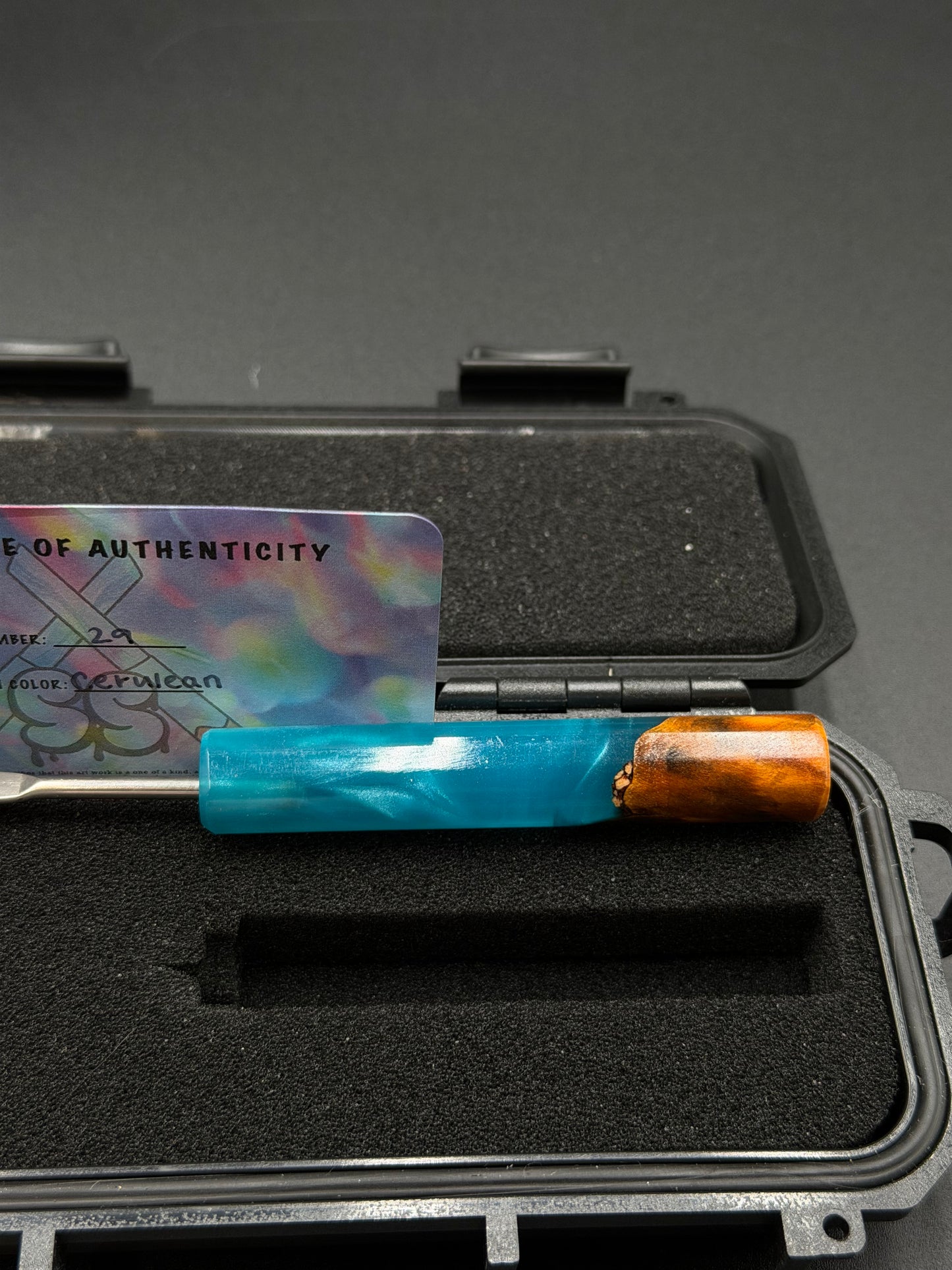 Sesh Sceptors – Dab Tool (Cerulean Round)