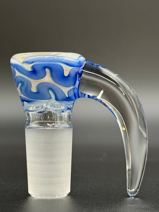 GPS Glass Slide 18mm (Blue & White)