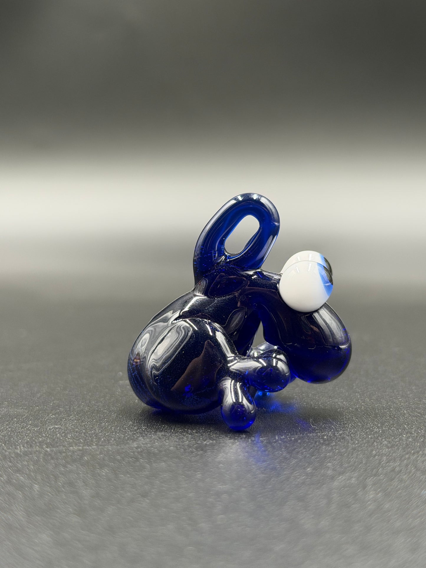 Mateo Gonzalez Glass – Nerd Pendant (Cobalt Blue)