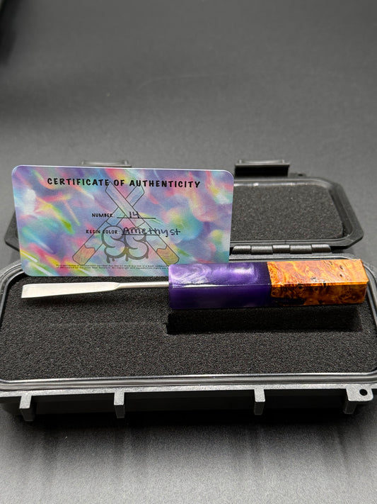 Sesh Sceptors – Dab Tool (Amethyst Square)