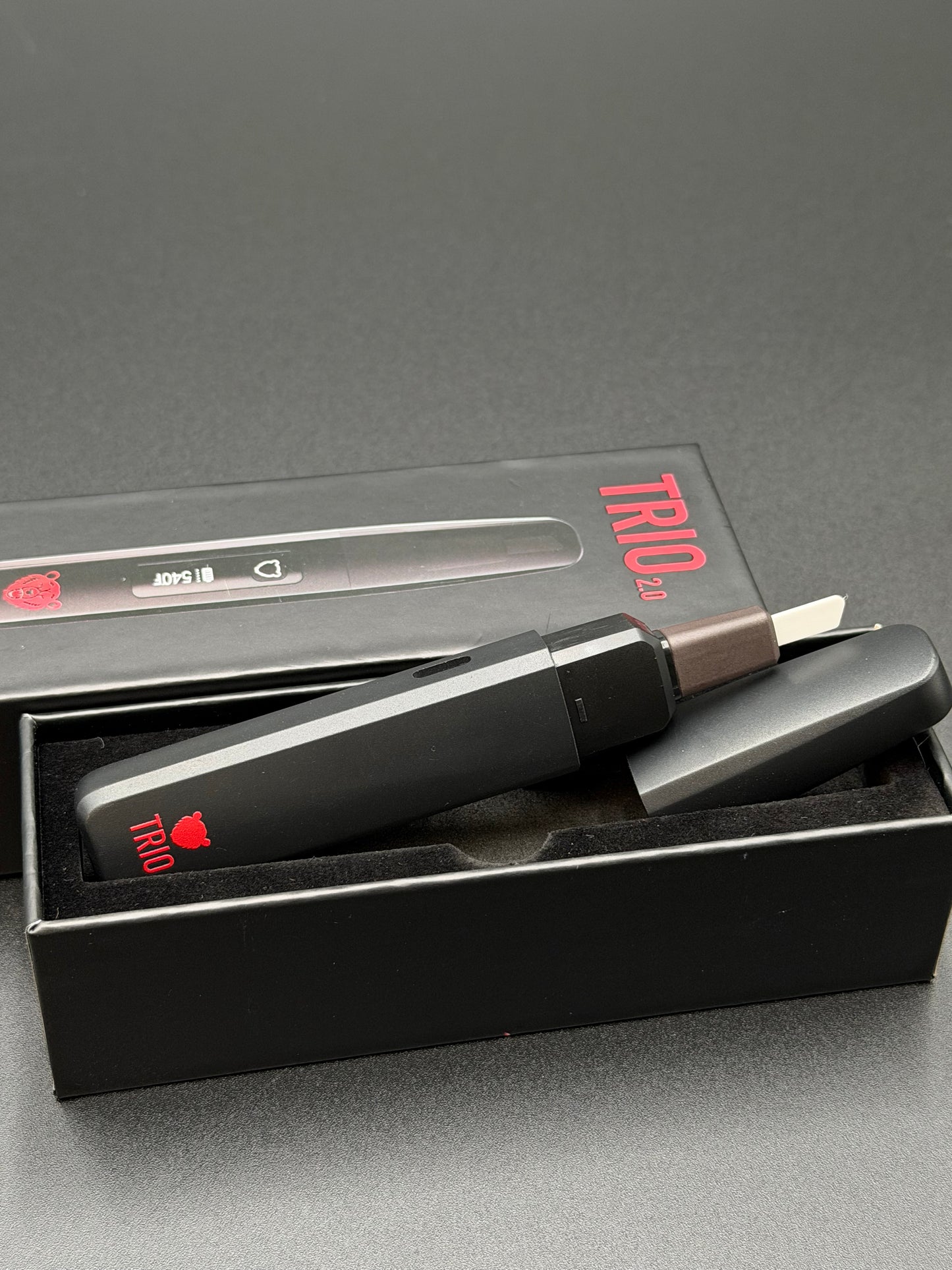 Bear Quarts - Trio 2.0 Hot Knife Dab Tool (Black)