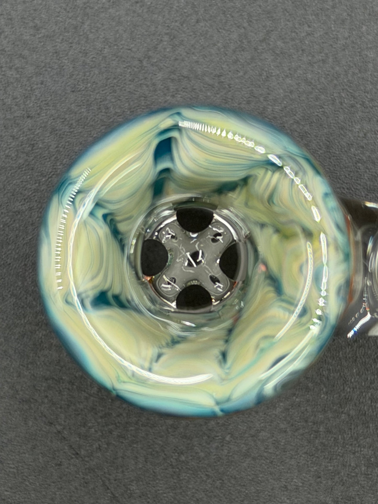 GPS Glass Mushroom Slide 18mm (Multi Color)
