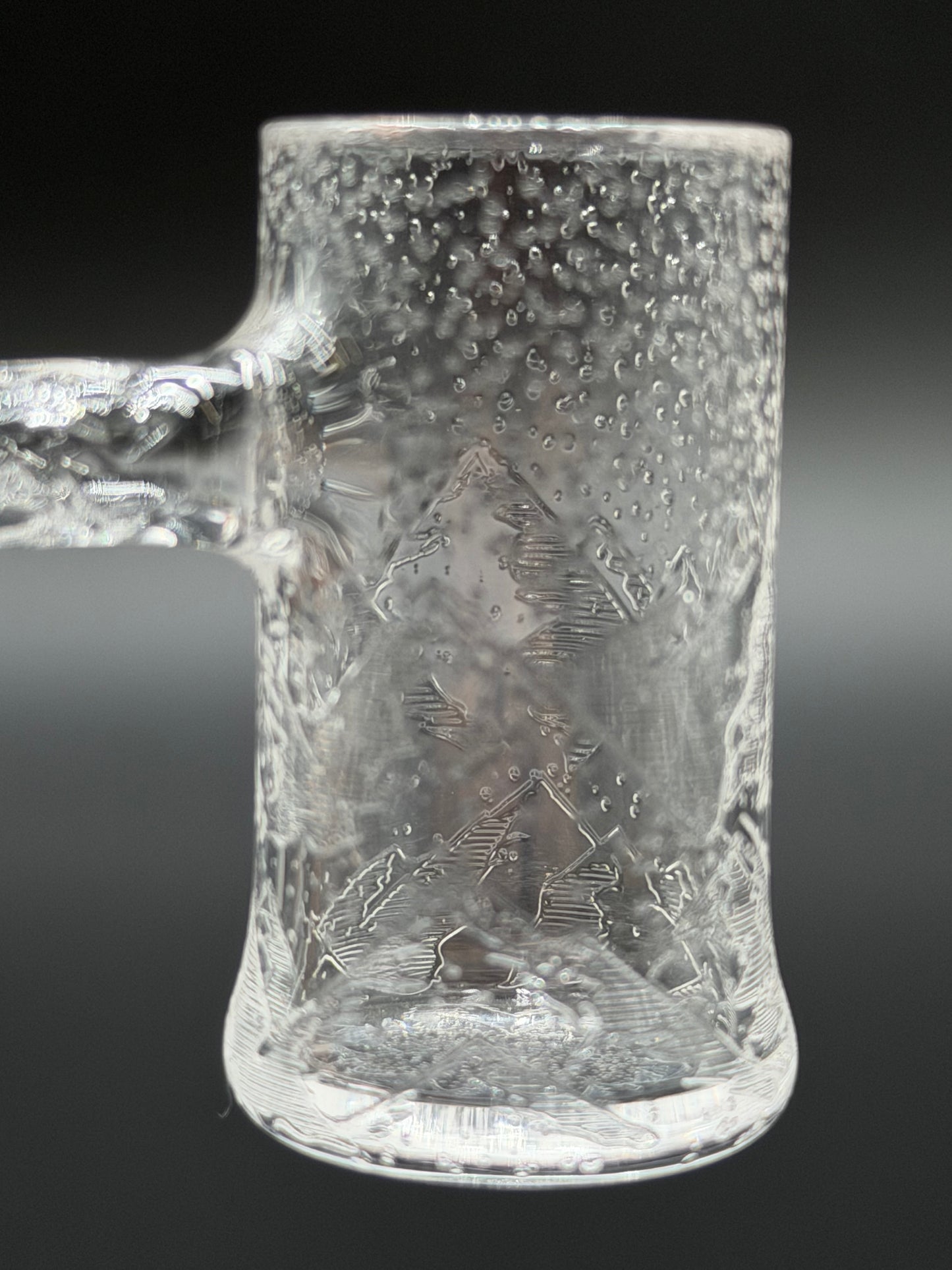 Evan Shore Bangers – 90° Quartz Banger with Mountain Sandblasting (10mm & 14mm)