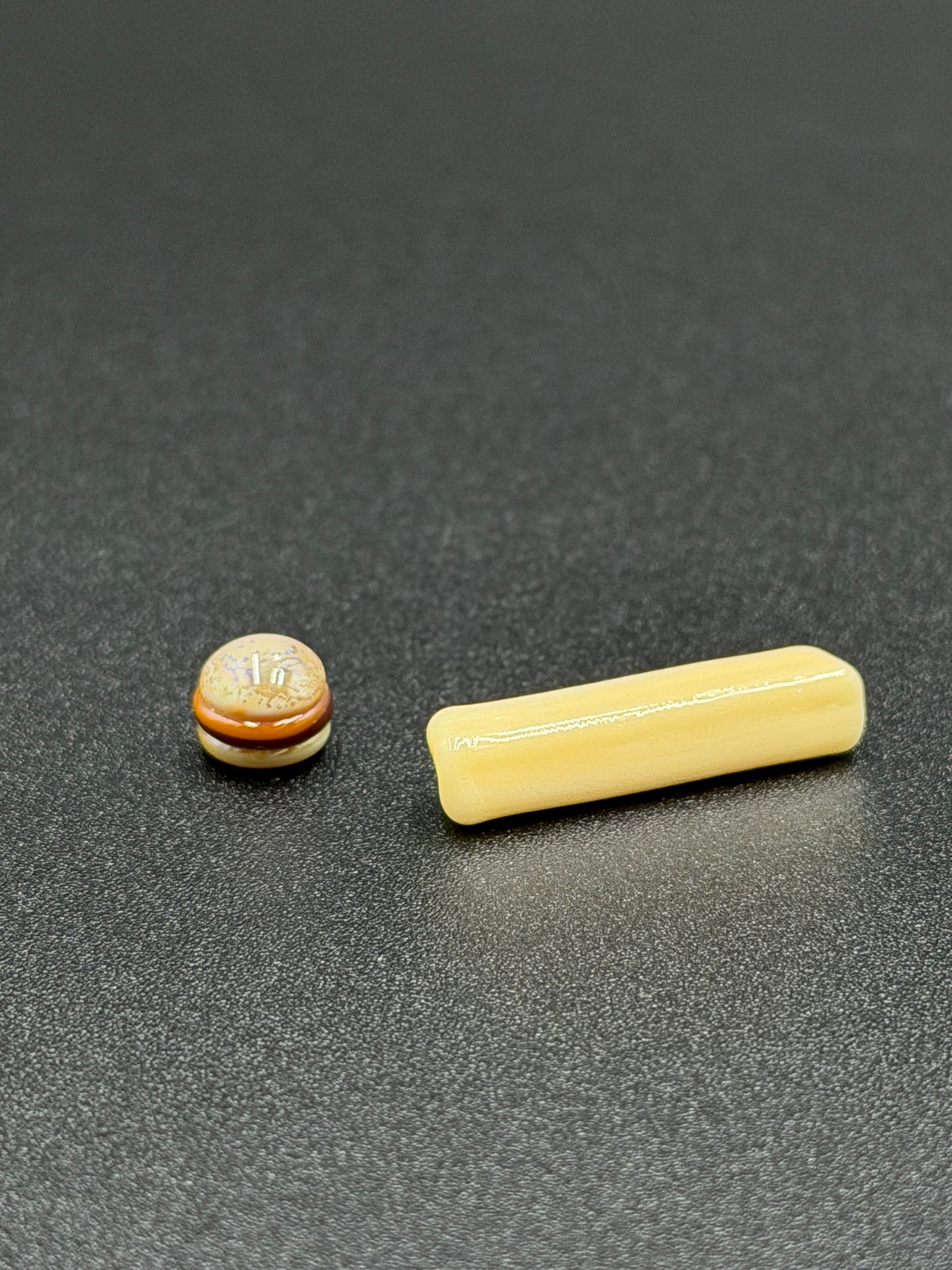 Mateo Gonzalez Glass – Cheeseburger and Fry Terp Pillar and Pearl Set