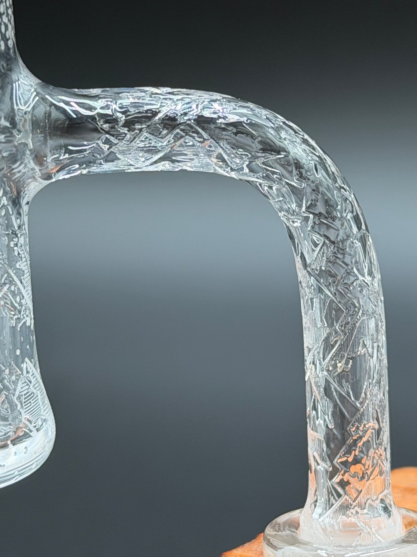 Evan Shore Bangers – 90° Quartz Banger with Mountain Sandblasting (10mm & 14mm)